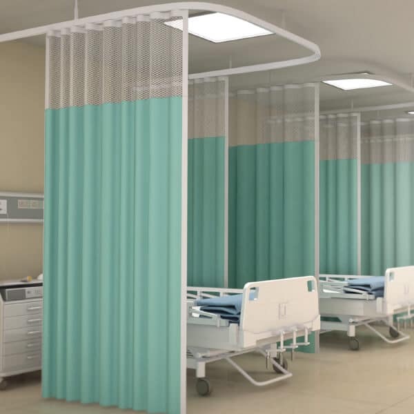 Medicated curtains